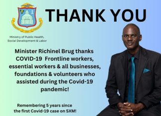 Minister Brug reflects on the Covid-19 Pandemic