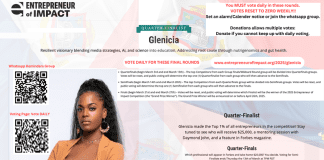 Glenicia Mitchell represents Sint Maarten in Global Forbes-backed competition, calls for community support to secure win