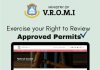 Exercise your Rights to Review Approved Permits by the Ministry of VROMI