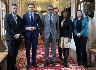 Prime Minister Dr. Luc Mercelina Meets with Dutch Minister of Defense Ruben Brekelmans to Strengthen Kingdom Security Cooperation