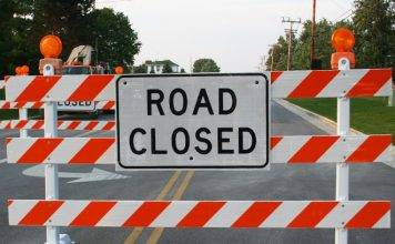 TEMPORARY ROAD CLOSURE STARTING THIS EVENING ON FRONT STREET FOR ROAD REPAIRS