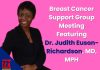 Breast Cancer Support Group Meeting Featuring Dr. Judith Euson-Richardson, MD, MPH