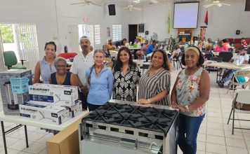 Island Gems supports seniors with stove and ceiling fans