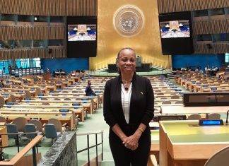 One SXM presentation by Rhoda Arrindell at the United Nations