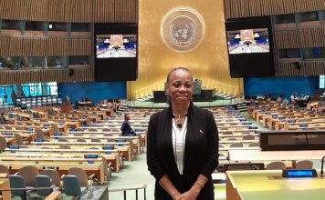 One SXM presentation by Rhoda Arrindell at the United Nations