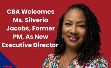 CBA Welcomes Ms. Silveria Jacobs, Former PM, As New Executive Director