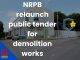 NRPB relaunch public tender for demolition works
