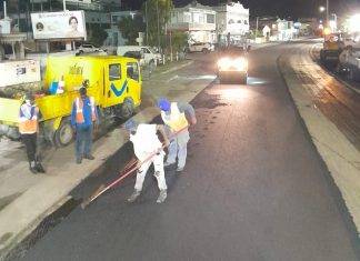 Nightly Road Closure of A. TH. Illidge Road for Asphalt Resurfacing Project