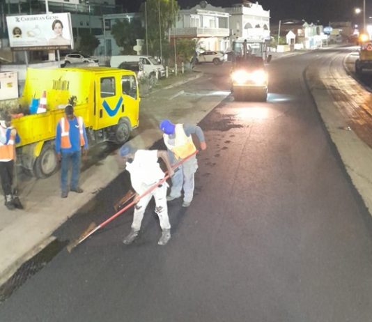 Nightly Road Closure of A. TH. Illidge Road for Asphalt Resurfacing Project