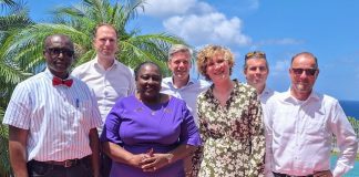 Ministry of Housing and spatial planning delegation visits Statia