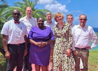 Ministry of Housing and spatial planning delegation visits Statia
