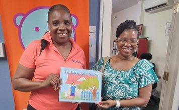 Teacher Greta Donates “The Johnny Cake Delivery”, Blending St. Martin Culture with Learning Fun, to the Community