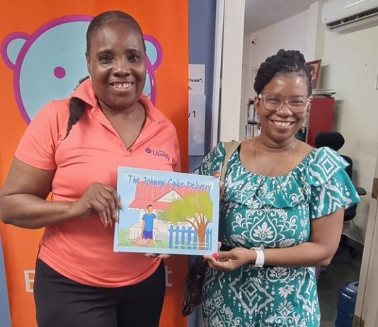 Teacher Greta Donates “The Johnny Cake Delivery”, Blending St. Martin Culture with Learning Fun, to the Community