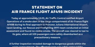 PJIA Official Statement: Incident Involving Air France Flight AF498 at PJIA