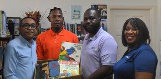 Sint Maarten Library Partners with Rotary Club of St. Martin Sunset for Community Book Drive