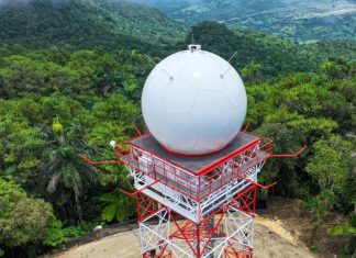 IDAC inaugurates weather radar in Loma Isabel de Torres