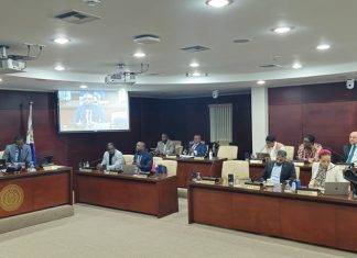 Continuation Central Committee meeting of Parliament regarding the draft National Ordinance establishing the 2025 budget of Country Sint Maarten