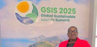 Governor Alida Francis of Statia Addresses Global Sustainable Island Summit in St. Kitts