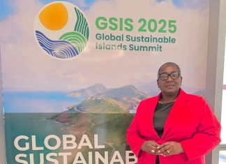 Governor Alida Francis of Statia Addresses Global Sustainable Island Summit in St. Kitts