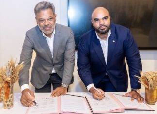 Mercelina, Gumbs sign Letter of Intent for regional cooperation on waste