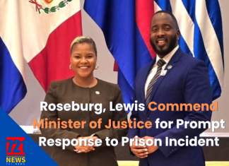 Roseburg, Lewis Commend Minister of Justice for Prompt Response to Prison Incident