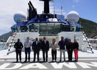 Members of CoM and ESF Coordinators Visit Humanitarian Vessel MV DAWN