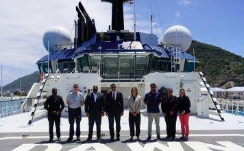 Members of CoM and ESF Coordinators Visit Humanitarian Vessel MV DAWN