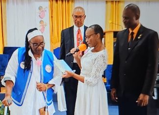 St. Peters SDA and Health Minister Brug honor nurses during nurses week 2025