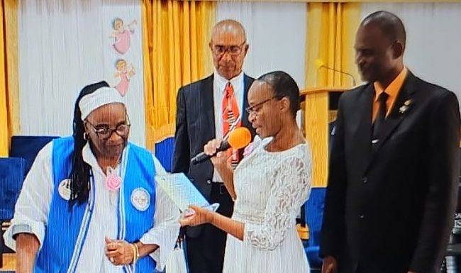 St. Peters SDA and Health Minister Brug honor nurses during nurses week 2025
