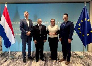Ramón “Chico” Negrón on a working visit to The Hague