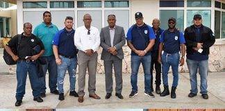 Aruba guards arrived in Sint Maarten