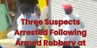 Three Suspects Arrested Following Armed Robbery at Jewelry Store on Front Street