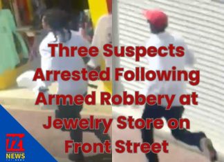 Three Suspects Arrested Following Armed Robbery at Jewelry Store on Front Street