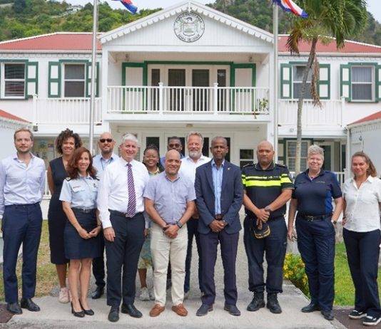 Security coordination strengthened during ‘Grote Driehoek’ held on Saba