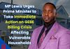 MP Lewis Urges Prime Minister to Take Immediate Action on GEBE Billing Crisis Affecting Vulnerable Households