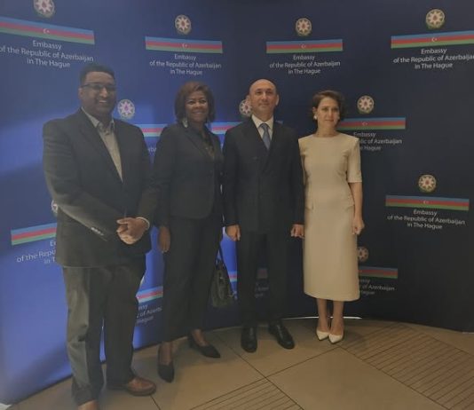 Minister Plenipotentiary Arrindell Promotes Further Dialogue with the Republic of Azerbaijan