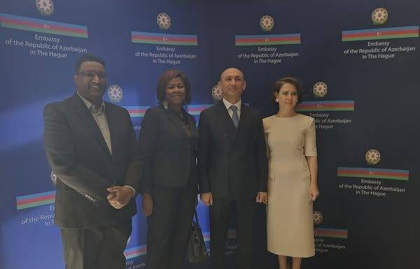 Minister Plenipotentiary Arrindell Promotes Further Dialogue with the Republic of Azerbaijan