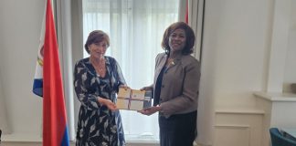 Minister Plenipotentiary Arrindell explores food security, educational exchange and tourism opportunities with Ireland