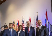 Minister Plenipotentiary Arrindell attends Ceremony Celebrating 249 Years of American Independence