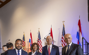 Minister Plenipotentiary Arrindell attends Ceremony Celebrating 249 Years of American Independence
