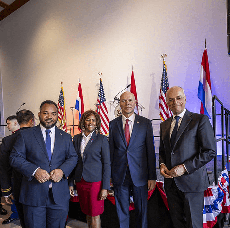Minister Plenipotentiary Arrindell attends Ceremony Celebrating 249 Years of American Independence