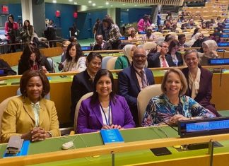 Minister Plenipotentiary Arrindell says 69th Session of the Commission on the Status of Women a Success