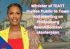 Minister of TEATT Grisha Heyliger-Marten Invites Public to Town Hall Meeting on Philipsburg Beautification Masterplan