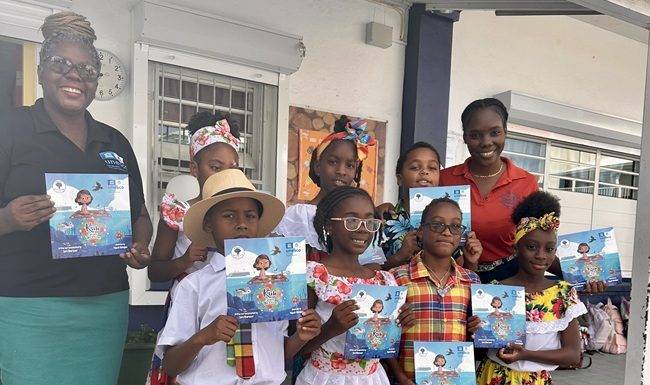 UNESCO Sint Maarten Donates 100 Copies of Kim Saves the Ocean to Local Schools in Celebration of World Environment and Ocean Days