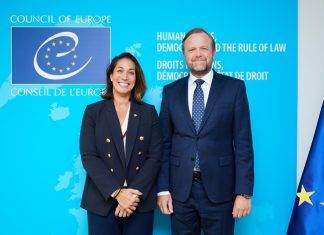 Minister Tackling Advances Human Rights Reform at the Council of Europe