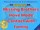 POLICE UPDATE: Missing Brothers Have Made Contact with Family