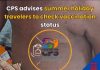 CPS advises summer holiday travelers to check vaccination status