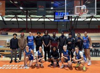Team Saba U18 wins two games in 3×3 NL Finals Basketball Tournament