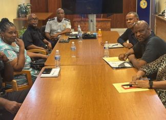 Chief Carl John Hosts Strategic Meeting with Prison Director Steven Carty to Strengthen Justice Sector Cooperation