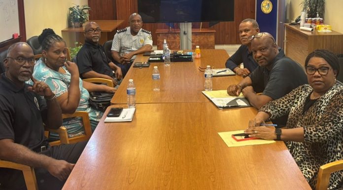 Chief Carl John Hosts Strategic Meeting with Prison Director Steven Carty to Strengthen Justice Sector Cooperation